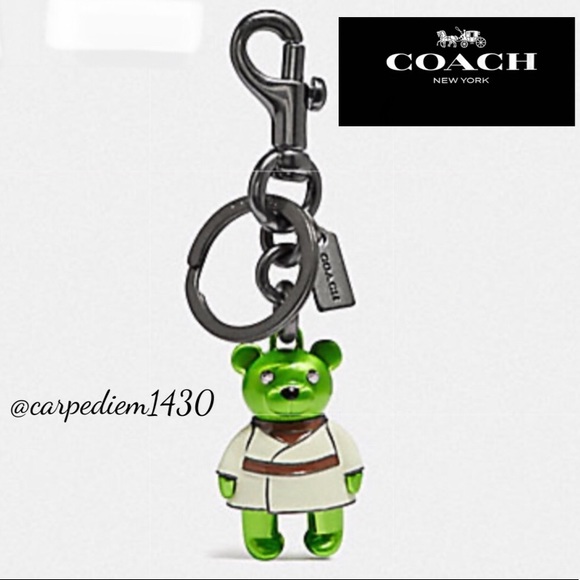 Coach Accessories - Star Wars x Coach Yoda Bear Bag Charm